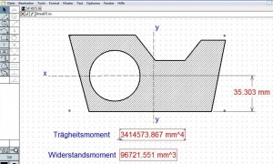 88 integrierte Berechnungsfunktionen stehen in GrafiCalc zur Verfügung.