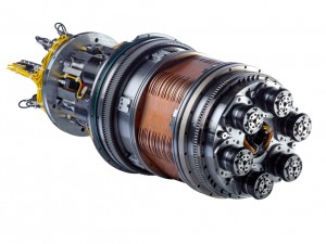 Spindeltrommel der INDEX MS16 Plus mit 6 fluidgekühlten Motorspindeln in Synchrontechnik