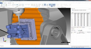 Verbesserte Abtragssimulation mit Werkzeugweganalyse in der CNC Simulation.