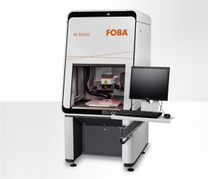 Beschriftungslaser FOBA Y.0200 mit IMP-Kamerasystem integriert in das LaserbeschriftungsgerÃ¤t FOBA M2000-P.