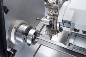 Die Drehmaschine Biglia B 750YS ist mit ihrem 16-Stationen-Revolver optimal fÃ¼r Schwerzerspanung geeignet