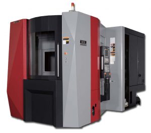 Beim horizontalen Bearbeitungszentrum OKK HM 500 S sorgen unter anderem Rollen-LinearfÃ¼hrungen fÃ¼r dynamische Steifigkeit, Schnelligkeit und PrÃ¤zision