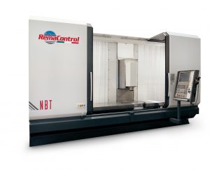 Die NEWTON BIG von Rema Control eignet sich durch das FahrstÃ¤nderprinzip und die groÃŸen Verfahrwege zur Bearbeitung von Komponenten mit groÃŸen AbmaÃŸen