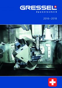 Der neue Katalog â€žWerkstÃ¼ck-Spanntechnikâ€œ 2016 â€“ 2018 von Gressel.