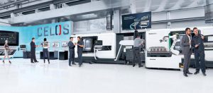 Im CELOS Experience Center Bielefeld zeigt DMG MORI beispielhaft eine einzigartige Umsetzung einer digitalen Prozesskette vom Webshop zum fertigen Werkstück. 