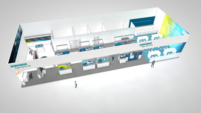 Siemens macht mit der Digital Enterprise Industrie 4.0 für die Werkzeugmaschinenwelt erlebbar / With Digital Enterprise, Siemens makes Industrie 4.0 come alive for the machine tool world
