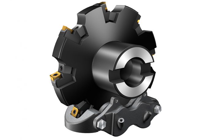 CoroMill 331 with brake caliper