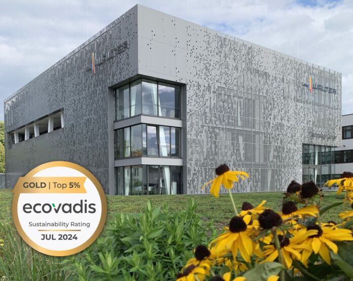 Walter schafft es beim EcoVadis-Ranking unter die Top-5 Prozent seiner Branche. Bild: Walter