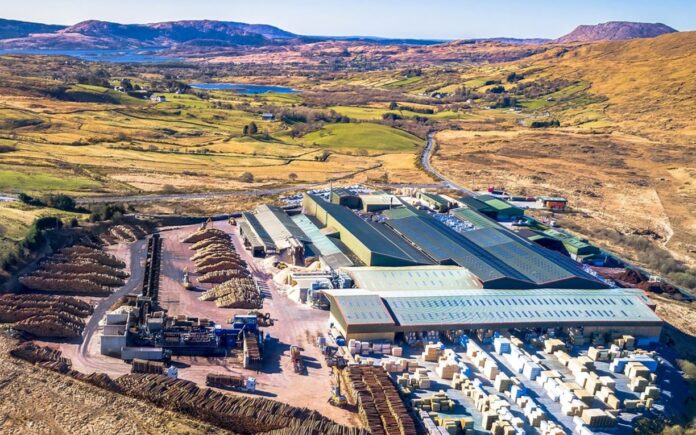 Das Unternehmen ECC Timber Products hat seinen Hauptsitz in Corr na Móna Bild: ECC Timber