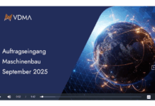 Auftragseingang im Maschinenbau September 2025