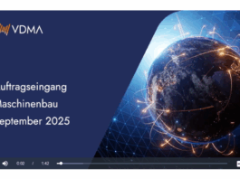 Auftragseingang im Maschinenbau September 2025