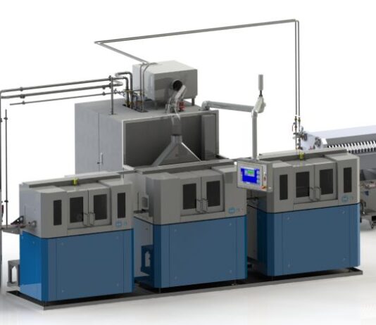ECM-Entgraten mit integrierter Ultraschallreinigung