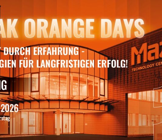 Veranstaltungs-Tipp: ORANGE DAYS bei MAZAK