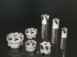 Keramik-Hochvorschubfräser für Superlegierungen
