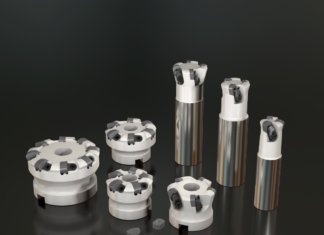 Keramik-Hochvorschubfräser für Superlegierungen
