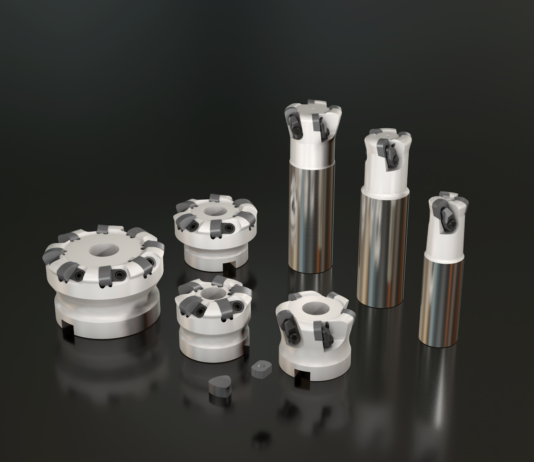 Keramik-Hochvorschubfräser für Superlegierungen