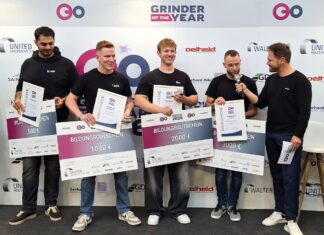 GRINDER OF THE YEAR 2026 prämiert