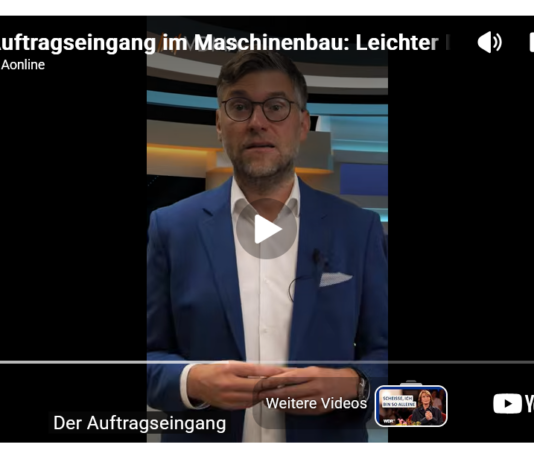 Auftragseingang Maschinenbau August 2026
